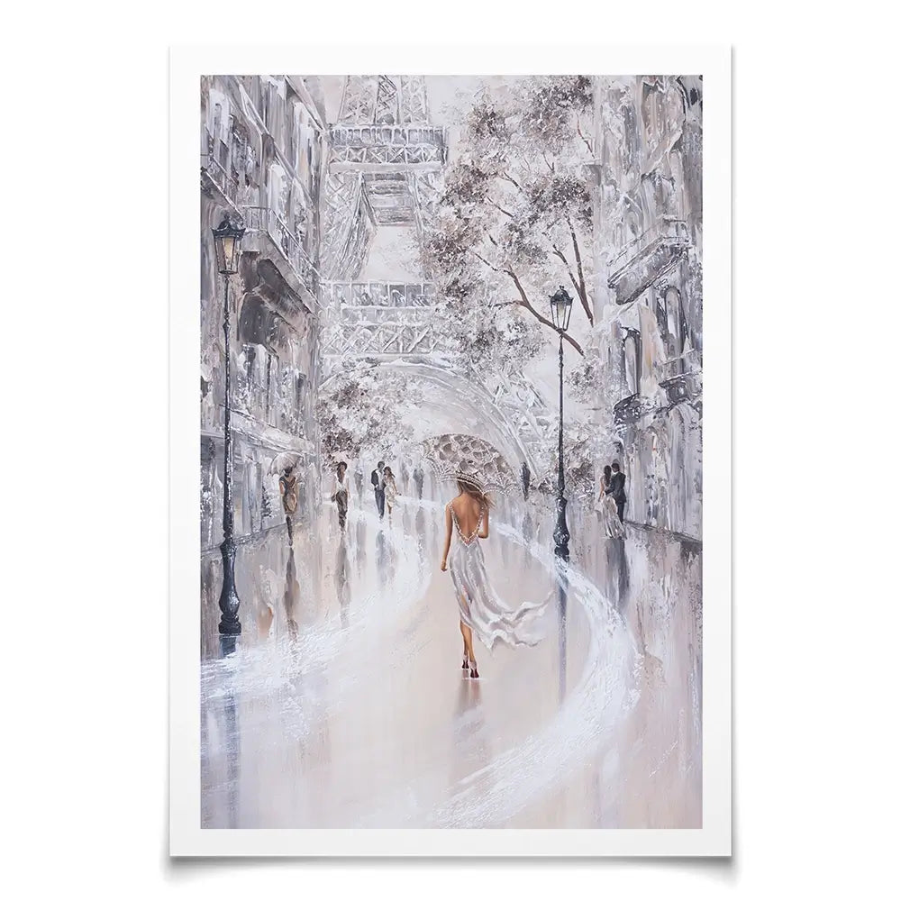 Eiffel Tower Paris Flair Art Print Eiffel Tower Paris Flair Art Print wall art product Isabella Karolewicz