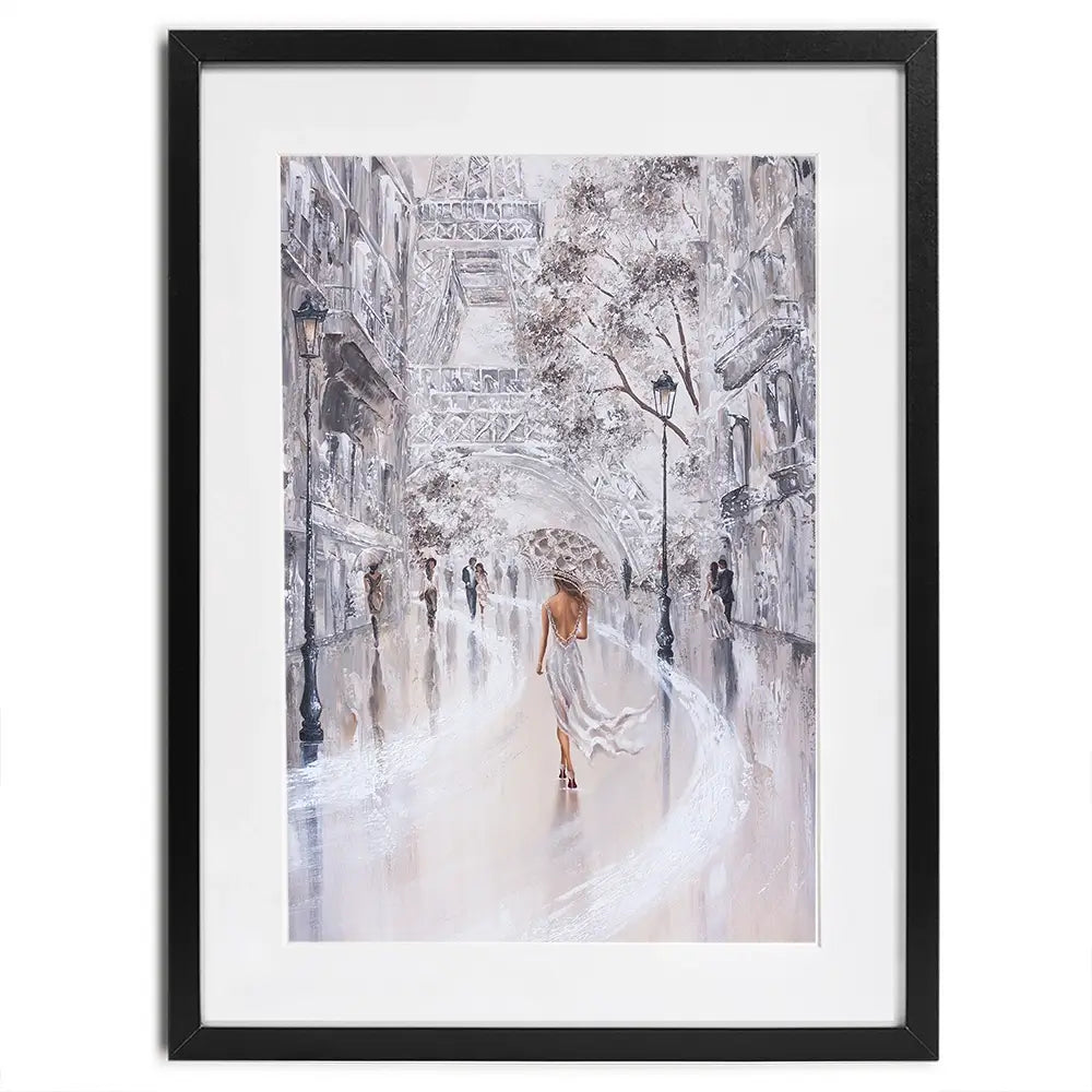 Eiffel Tower Paris Flair Framed Art Print Eiffel Tower Paris Flair Framed Art Print wall art product Isabella Karolewicz