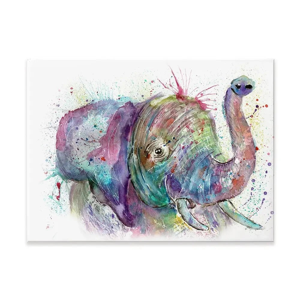 Ele The Elephant Canvas Print Ele The Elephant Canvas Print wall art product Jamie Taylor