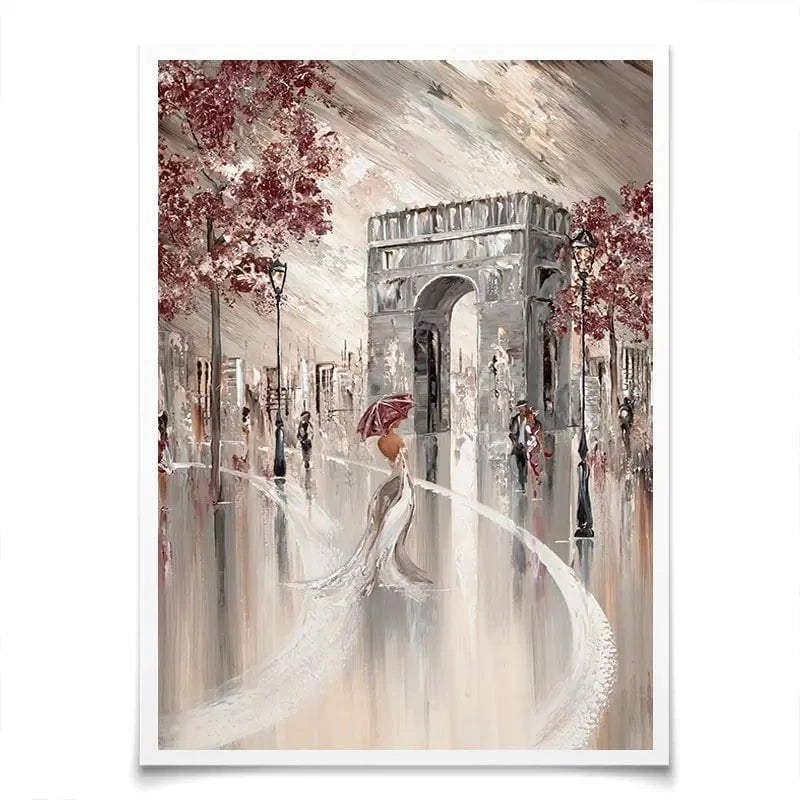 Elegant Paris Art Print Elegant Paris Art Print wall art product Isabella Karolewicz
