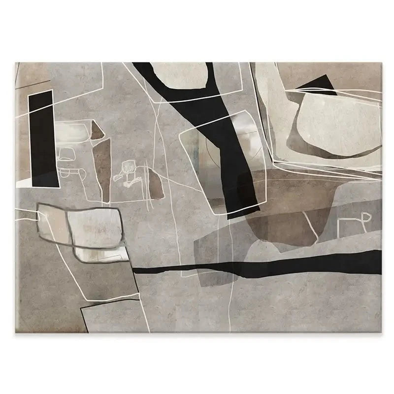 Elements Of Abstraction Canvas Print Elements Of Abstraction Canvas Print wall art product Roberto Moro