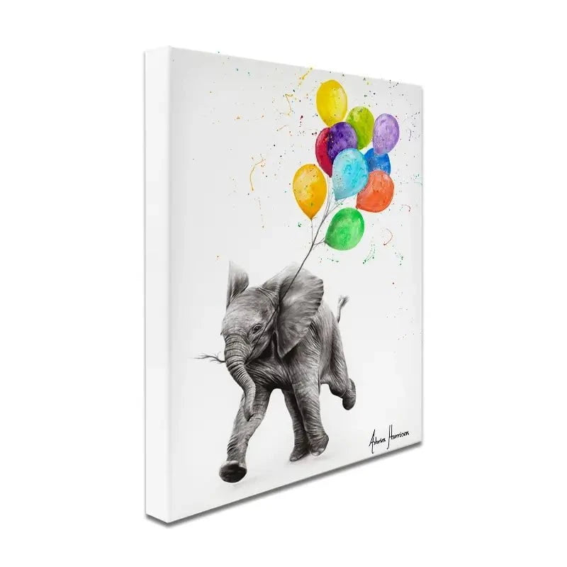 Elephant Freedom Canvas Print Elephant Freedom Canvas Print wall art product Ashvin Harrison