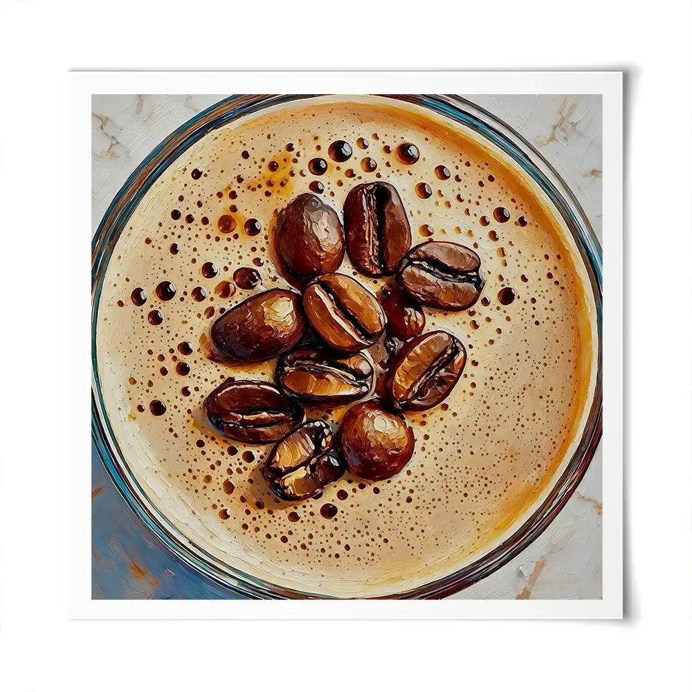 Espresso Martini Cocktail Square Art Print Espresso Martini Cocktail Square Art Print wall art product David Alexander Elder