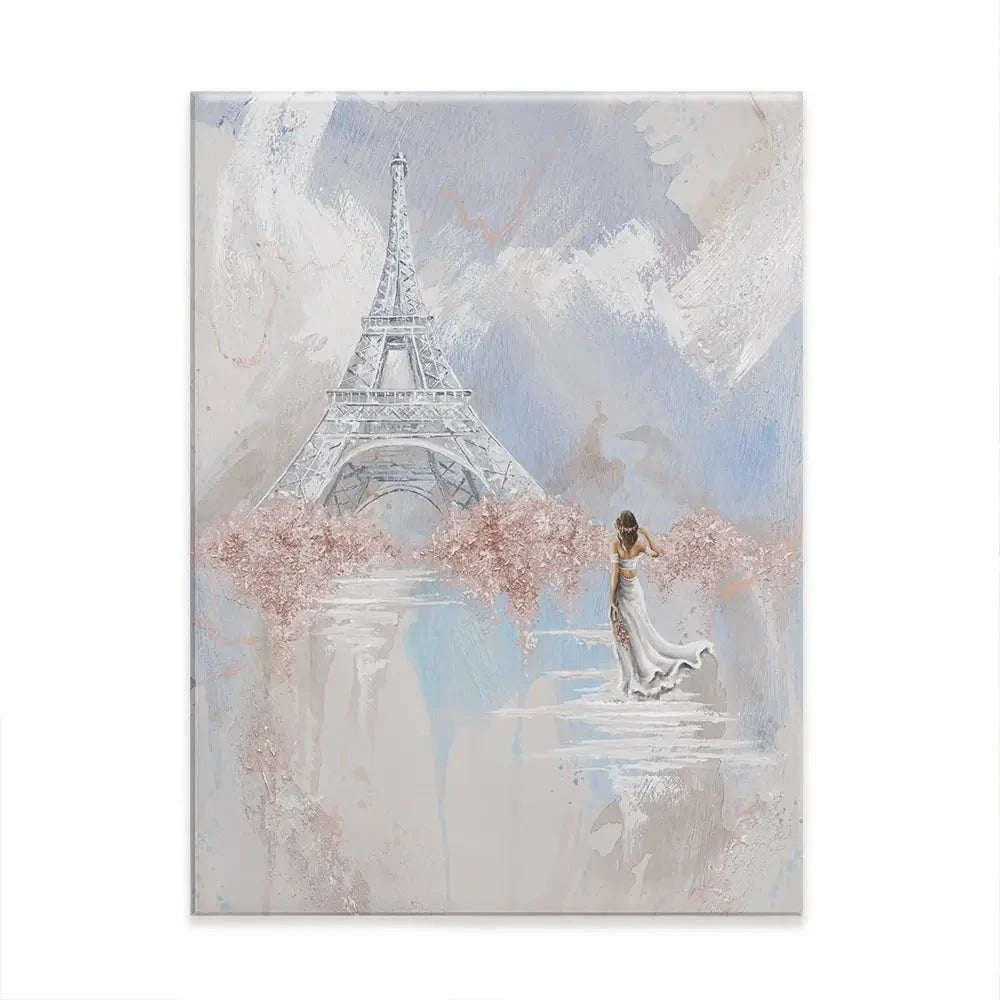 Ethereal Bliss, Paris Canvas Print Ethereal Bliss, Paris Canvas Print wall art product Isabella Karolewicz