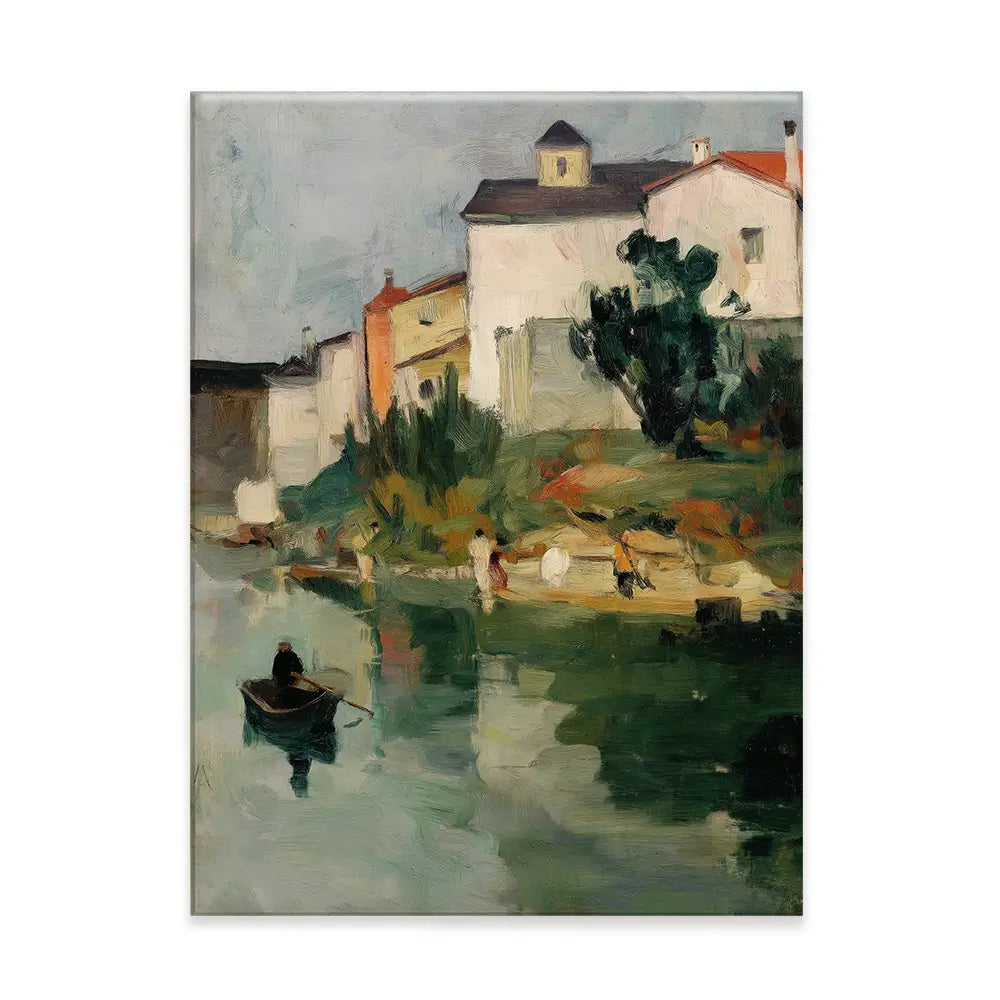 Evening Drift Canvas Print Evening Drift Canvas Print wall art product Treechild