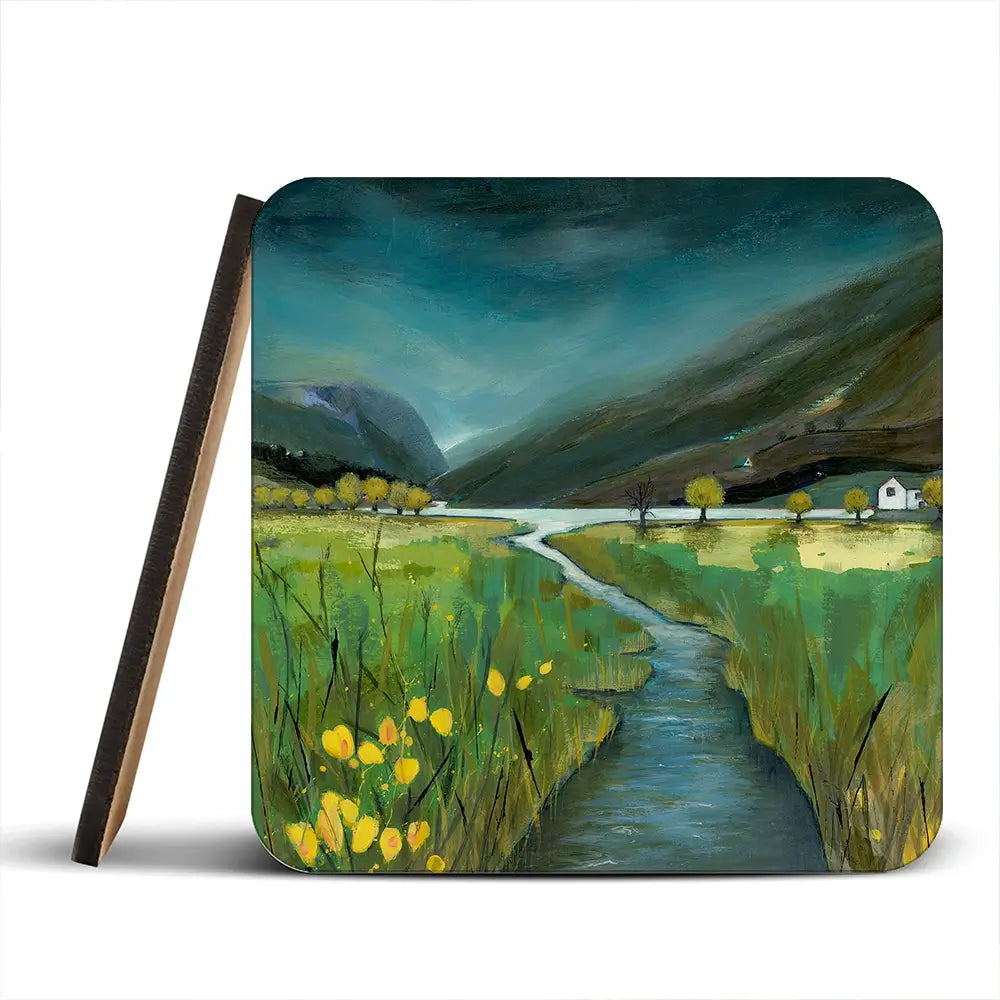 Evening Light Buttermere Coaster Set Evening Light Buttermere Coaster Set wall art product Karen Sutton