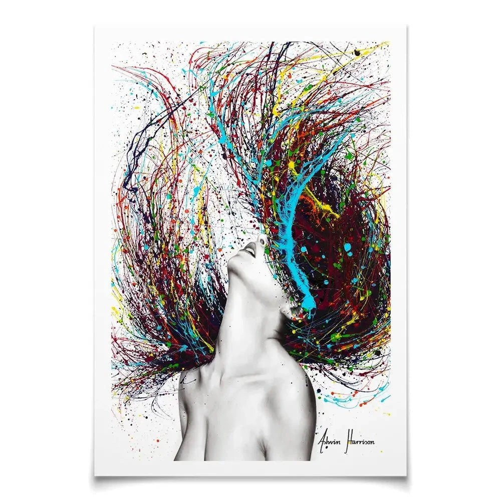Excite Art Print Excite Art Print wall art product Ashvin Harrison