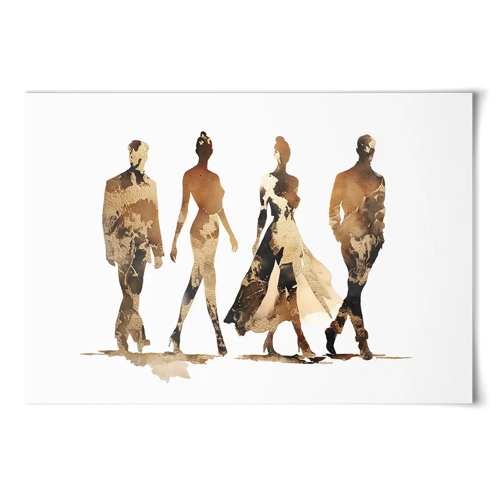 Fashion Quartet Art Print Fashion Quartet Art Print wall art product Svetlana Aleynikova