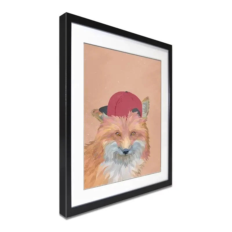 Feeling Foxy Framed Art Print Feeling Foxy Framed Art Print wall art product Sarah Manovski