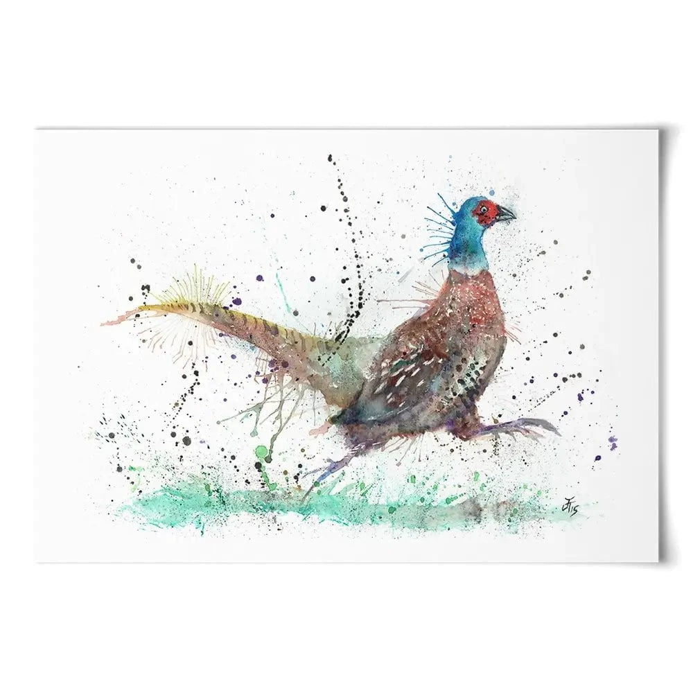 Fez The Pheasant Art Print Fez The Pheasant Art Print wall art product Jamie Taylor