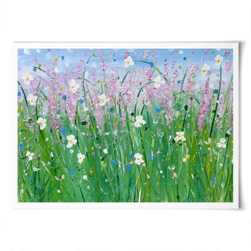 Fields Of Summer Art Print Fields Of Summer Art Print wall art product Charlotte Anna Reed