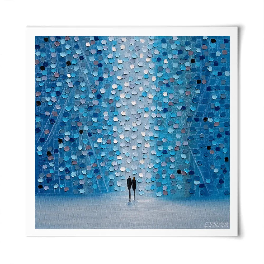 First Love Square Art Print First Love Square Art Print wall art product Ekaterina Ermilkina