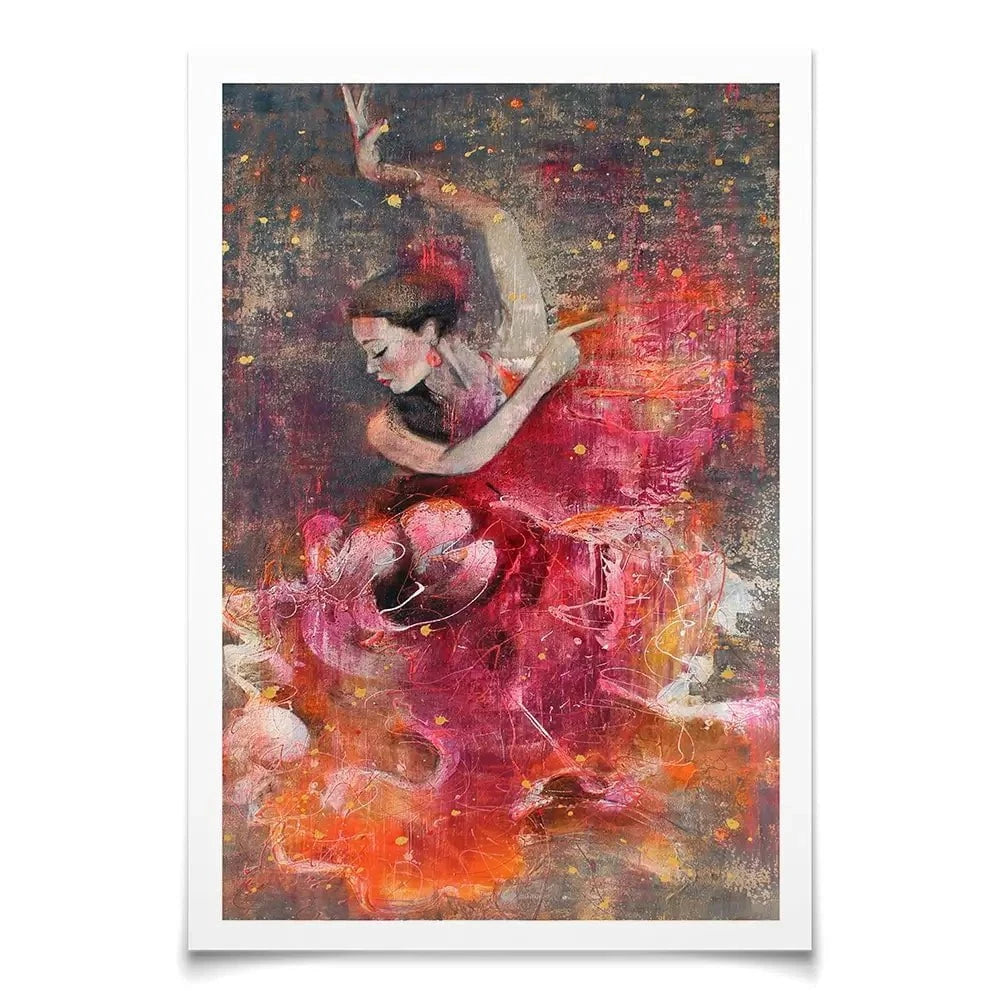 Flamenco Art Print Flamenco Art Print wall art product Studio Paint-Ing