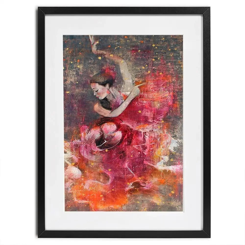 Flamenco Framed Art Print Flamenco Framed Art Print wall art product Studio Paint-Ing