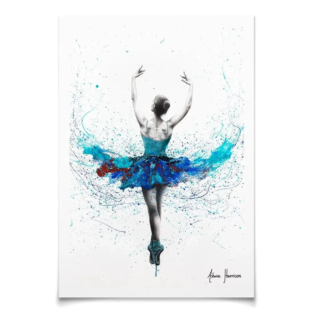 Floating Lake Ballet Art Print Floating Lake Ballet Art Print wall art product Ashvin Harrison