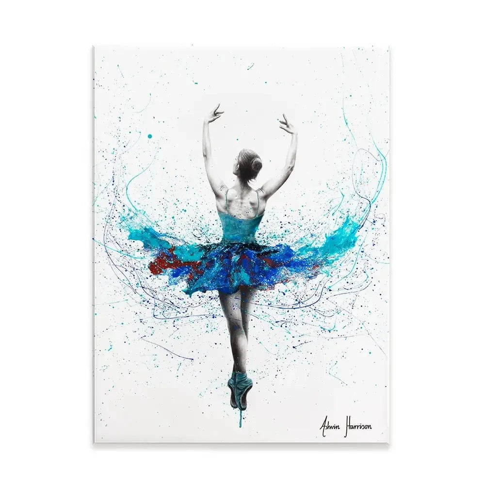 Floating Lake Ballet Canvas Print Floating Lake Ballet Canvas Print wall art product Ashvin Harrison