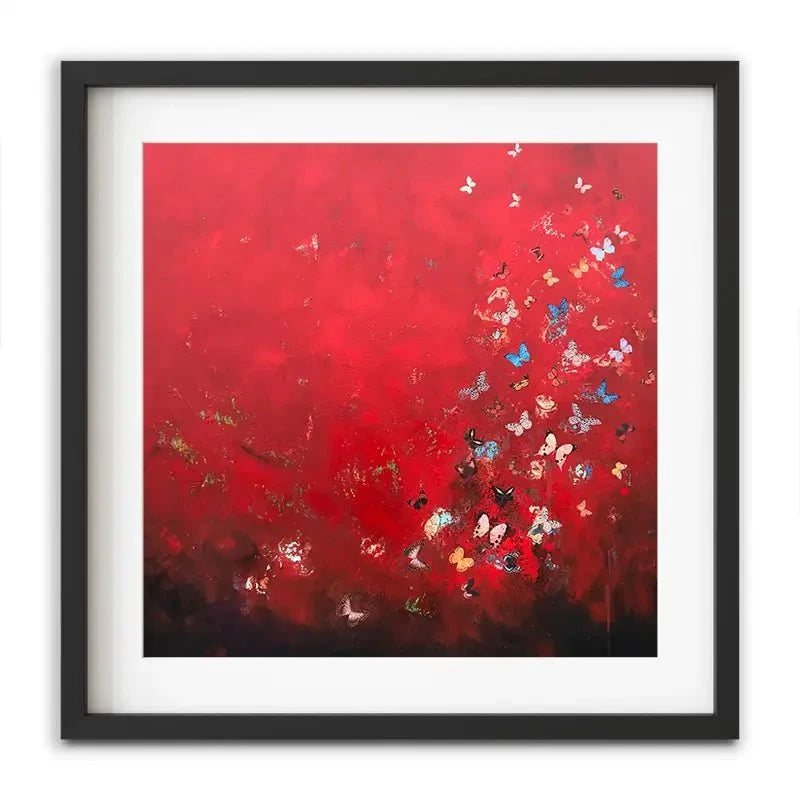 Flood Your Passion Framed Art Print Flood Your Passion Framed Art Print wall art product Laure Bury