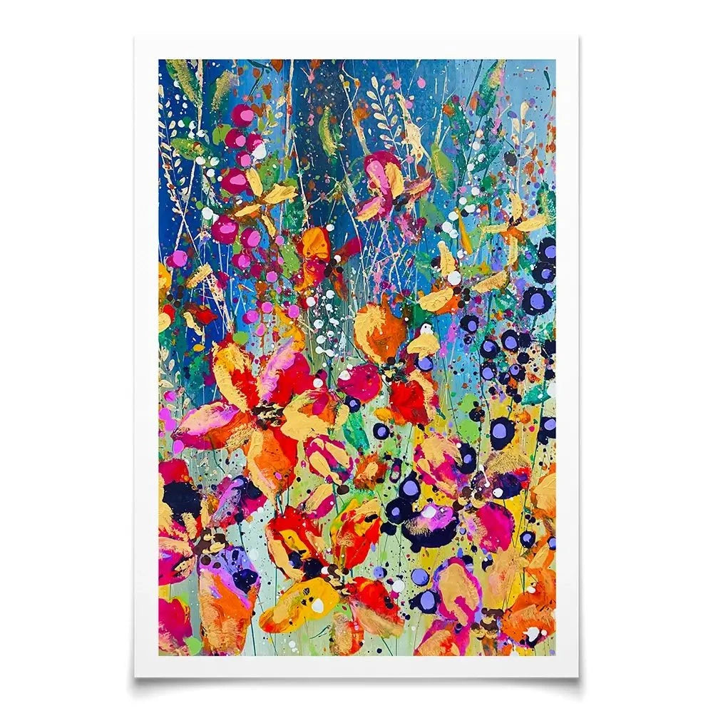 Flora Art Print Flora Art Print wall art product Scarlet Sky Studio
