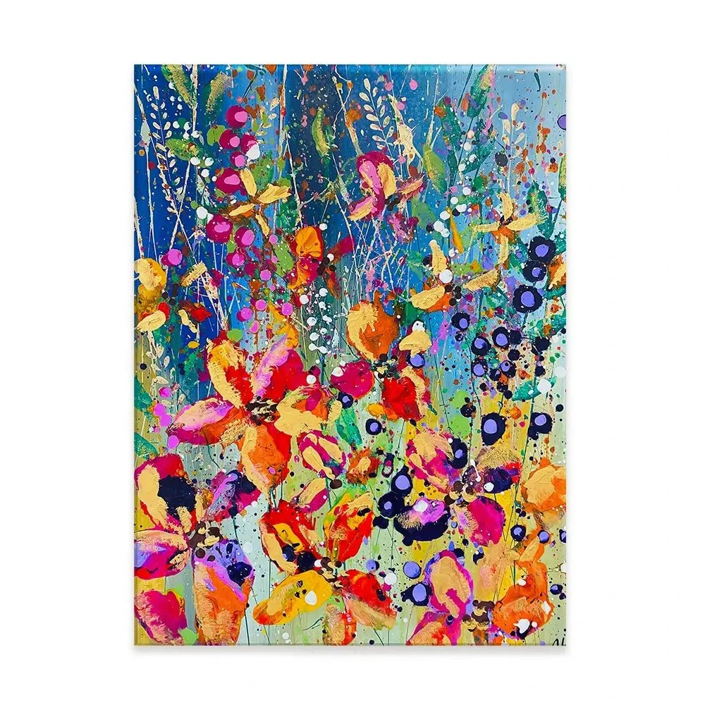 Flora Canvas Print Flora Canvas Print wall art product Scarlet Sky Studio