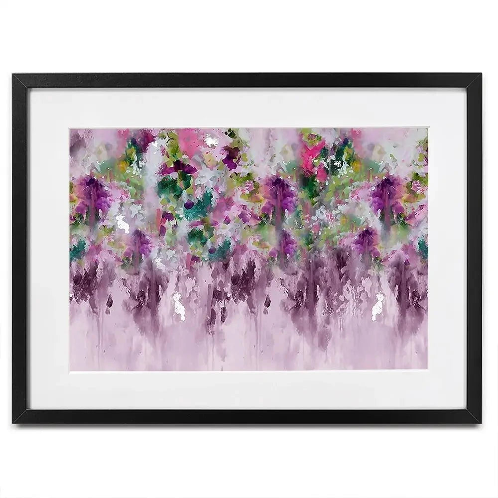 Floral Blush Framed Art Print Floral Blush Framed Art Print wall art product babe's design / Shutterstock