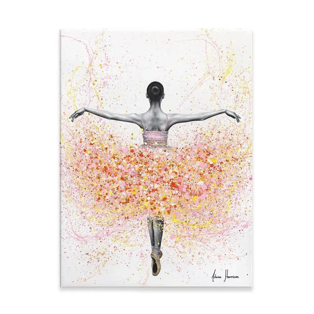 Floral Dancer Canvas Print Floral Dancer Canvas Print wall art product Ashvin Harrison