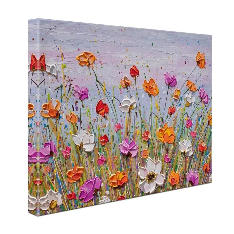 Floral Extravaganza Canvas Print Floral Extravaganza Canvas Print wall art product Olga Tkachyk