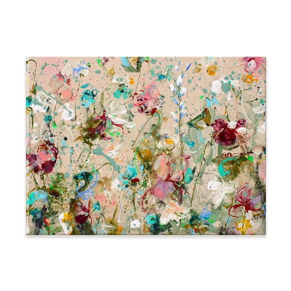 Flower Feeling Canvas Print Flower Feeling Canvas Print wall art product Studio Paint-Ing