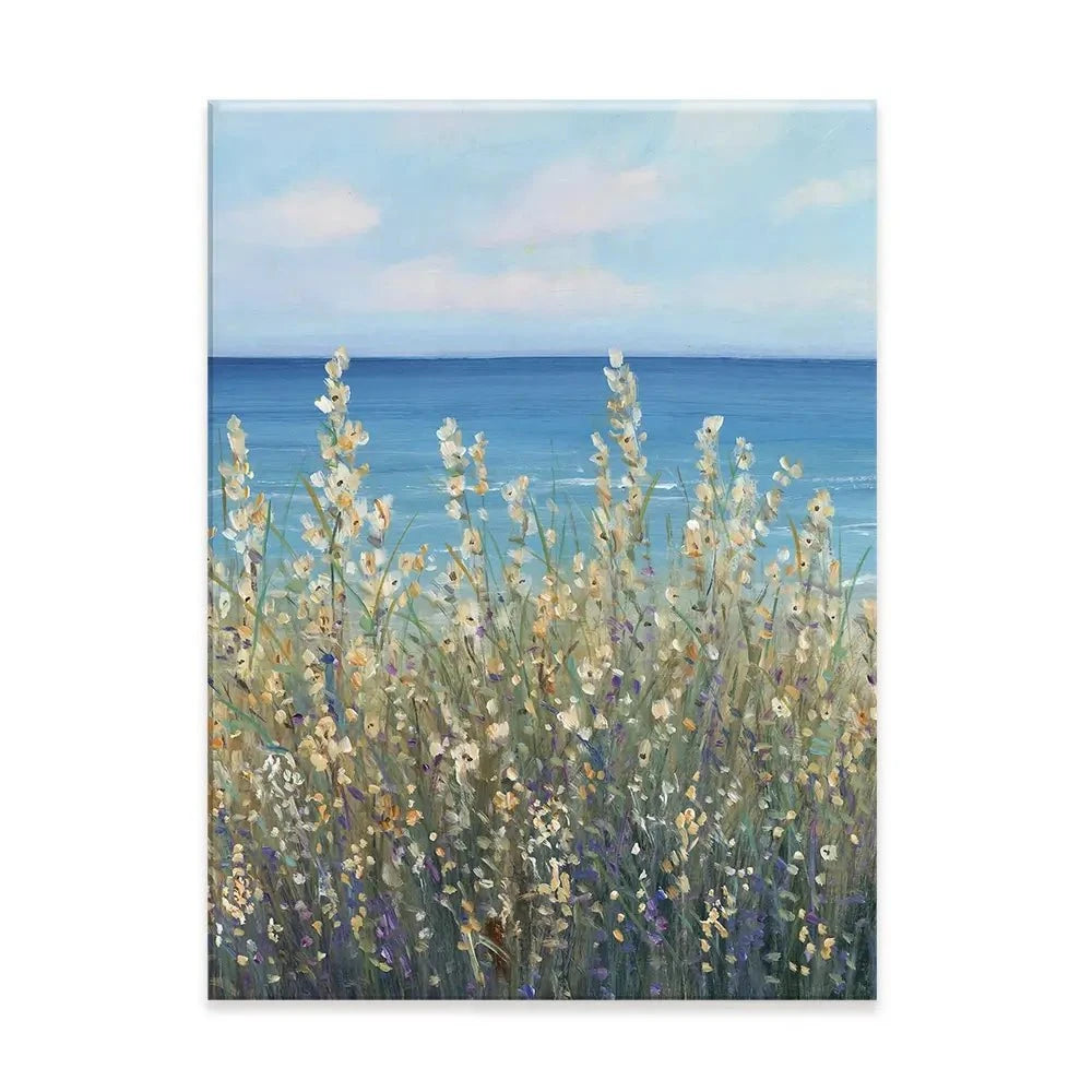 Flowers At The Coast Canvas Print Flowers At The Coast Canvas Print wall art product Tim O'Toole