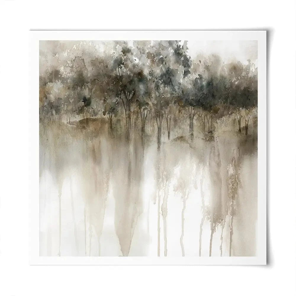 Forest Edge Square Art Print Forest Edge Square Art Print wall art product Carol Robinson