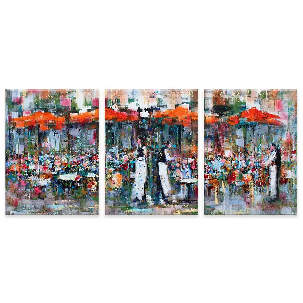 French Terras Trio Canvas Print French Terras Trio Canvas Print wall art product Studio Paint-Ing