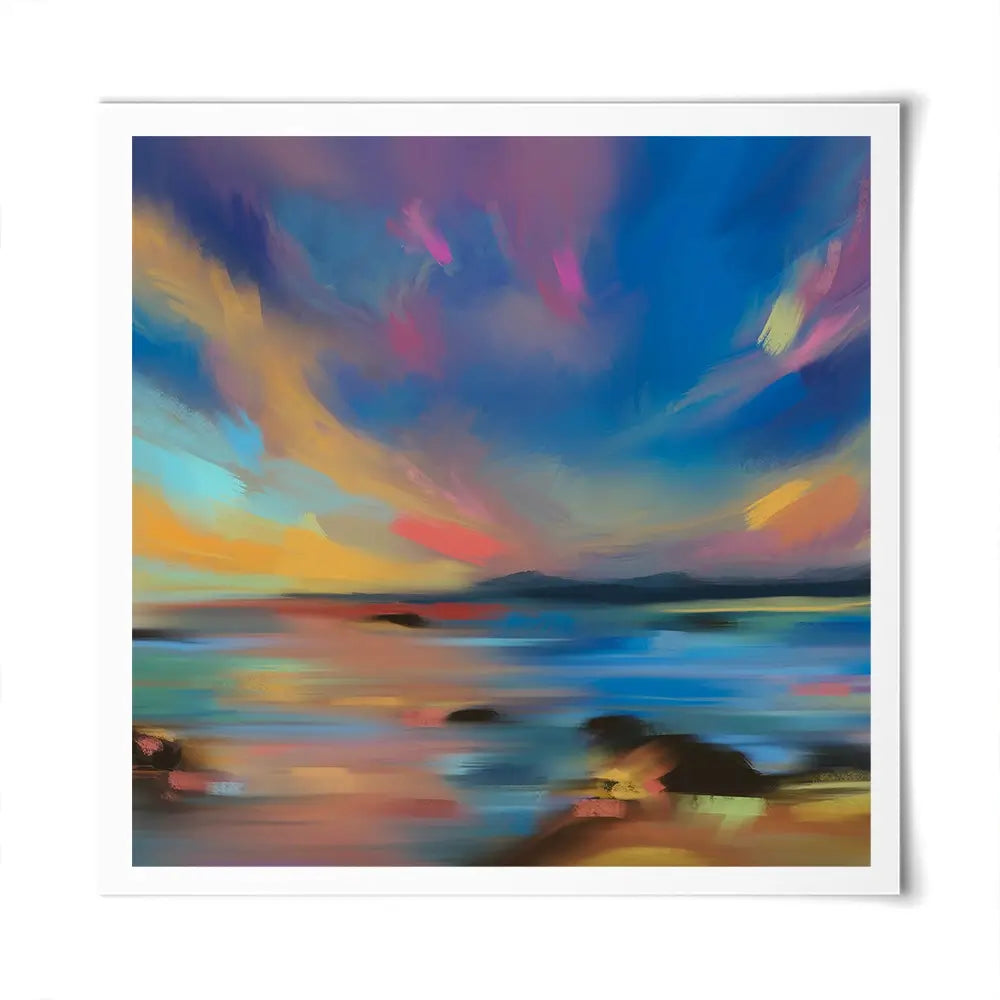 From Dusk Till Dawn Square Art Print From Dusk Till Dawn Square Art Print wall art product Anna Selina / Shutterstock