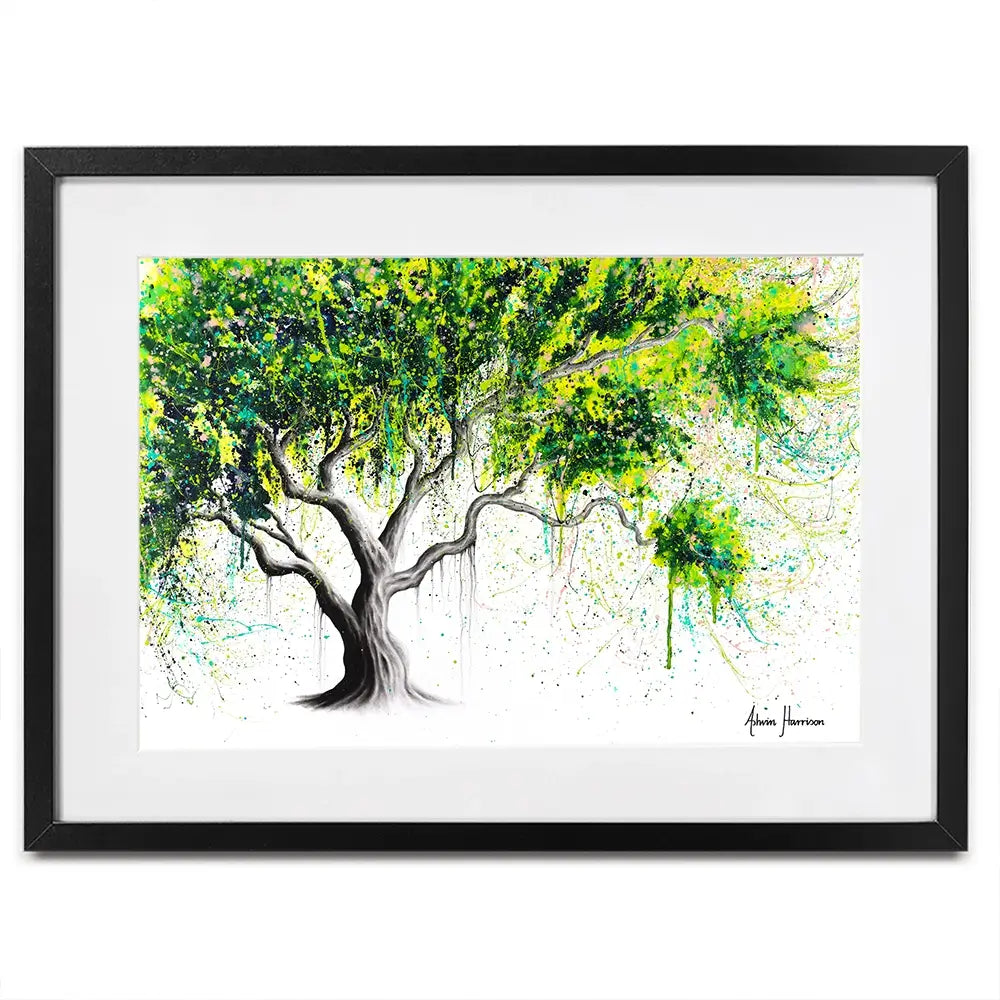 Funky Fig Tree Framed Art Print Funky Fig Tree Framed Art Print wall art product Ashvin Harrison
