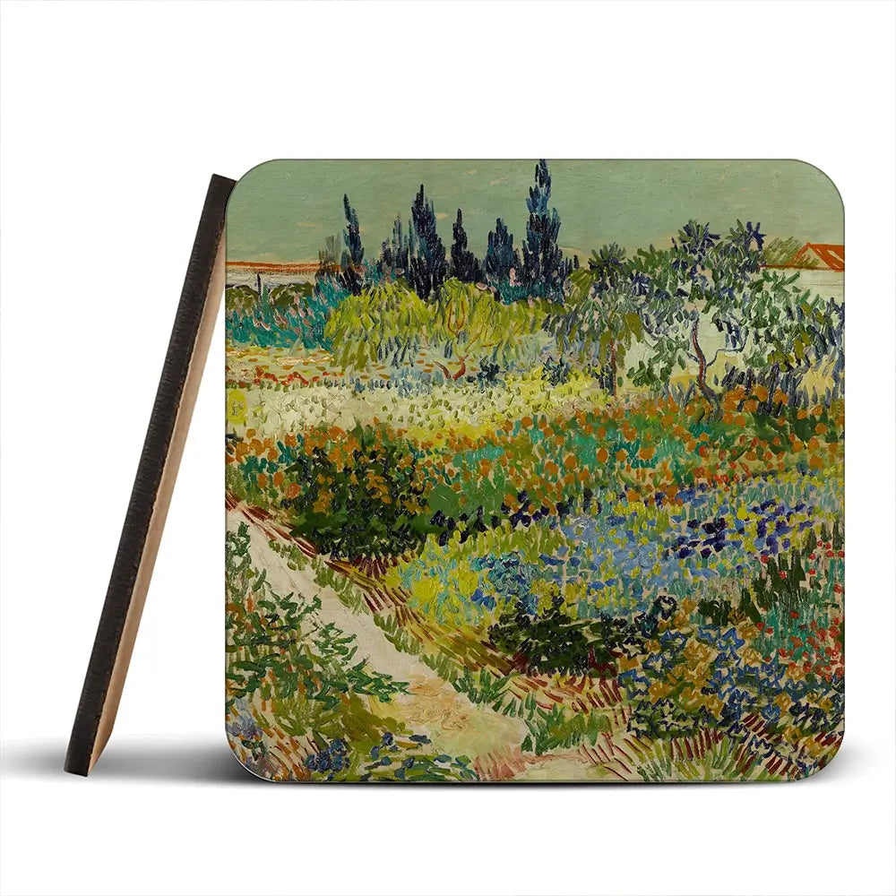 Garden At Arles Coaster Set Garden At Arles Coaster Set wall art product Art Print Shop
