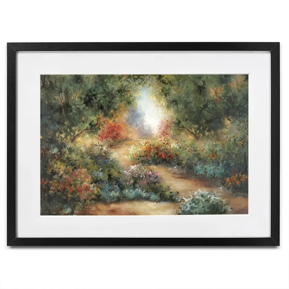 Garden Pathway Framed Art Print Garden Pathway Framed Art Print wall art product Carol Robinson