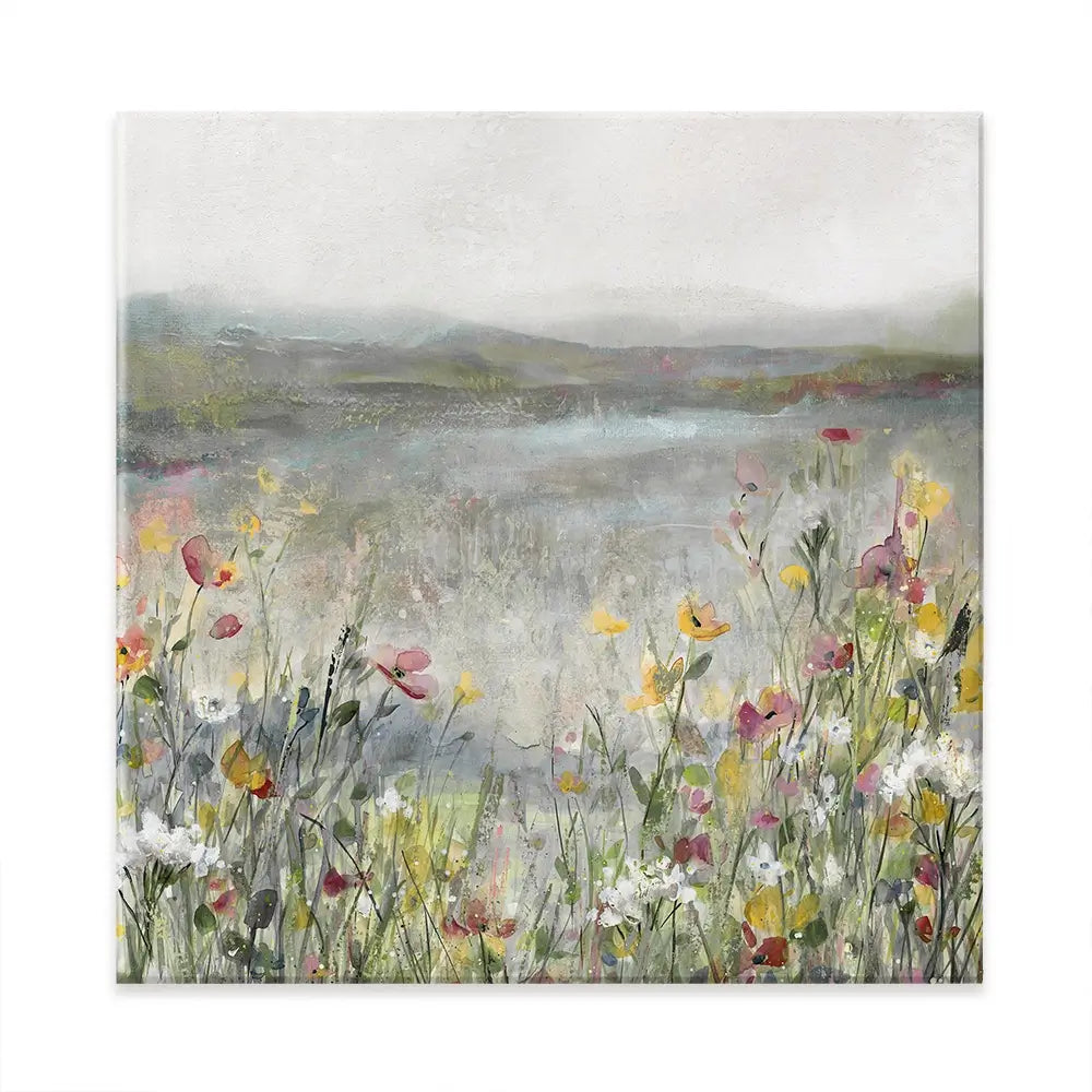Gentle Rainstorm Square Canvas Print Gentle Rainstorm Square Canvas Print wall art product Carol Robinson
