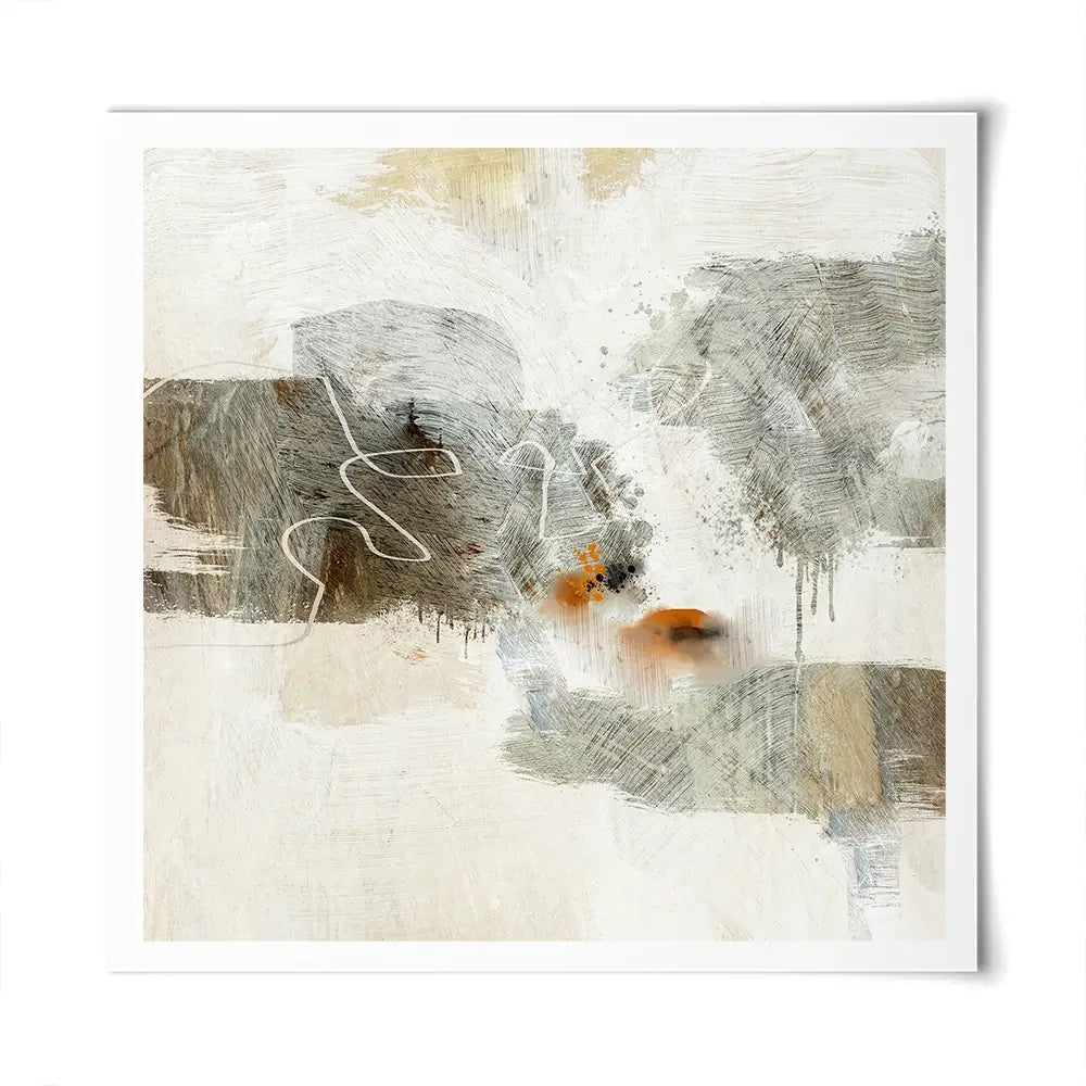 Glympse Square Art Print Glympse Square Art Print wall art product Roberto Moro
