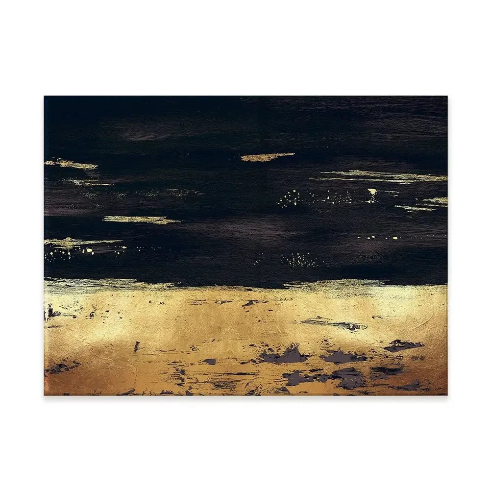 Golden Black River Canvas Print Golden Black River Canvas Print wall art product Svetlana Aleynikova