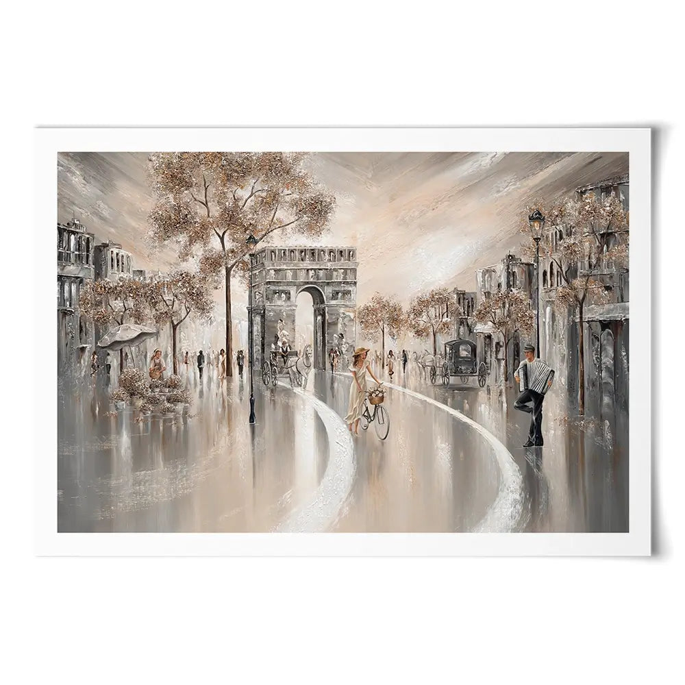 Golden Days Art Print Golden Days Art Print wall art product Isabella Karolewicz