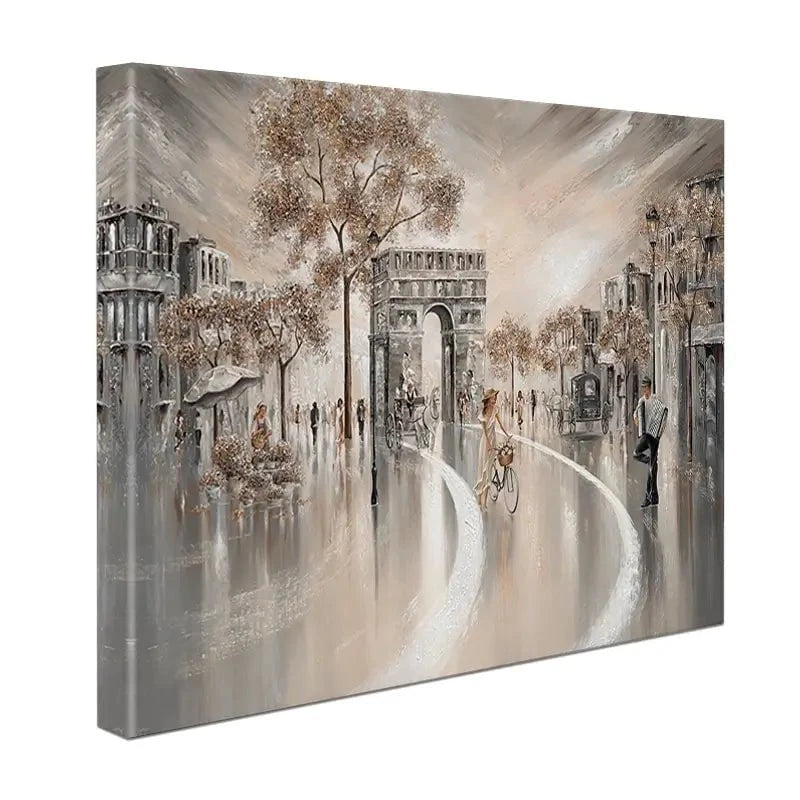 Golden Days Canvas Print Golden Days Canvas Print wall art product Isabella Karolewicz