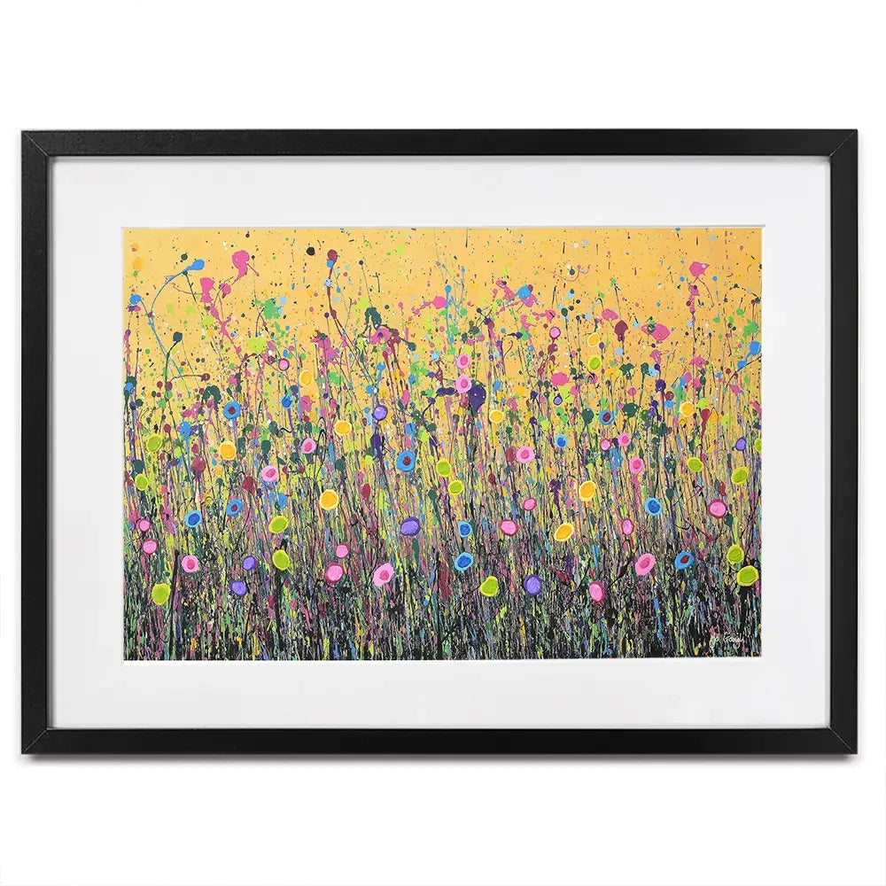 Golden Joy Framed Art Print Golden Joy Framed Art Print wall art product Jo Gough