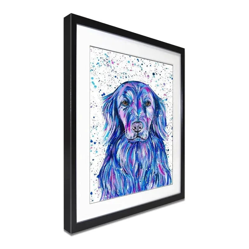 Golden Retriever Framed Art Print Golden Retriever Framed Art Print wall art product Emma LC Art