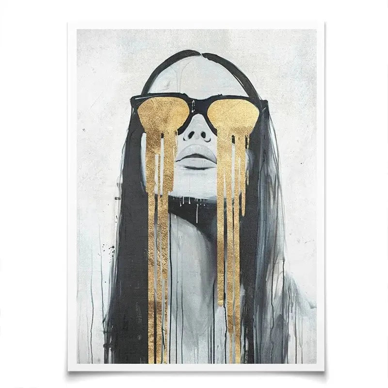 Golden Tears Art Print Golden Tears Art Print wall art product Svetlana Aleynikova