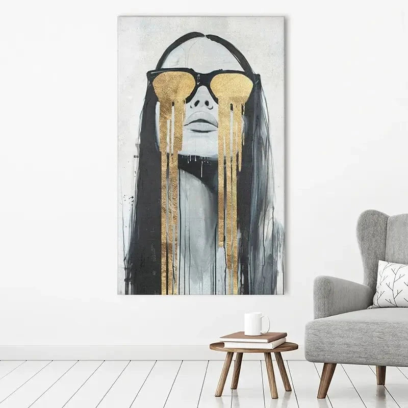 Golden Tears Canvas Print Golden Tears Canvas Print wall art product Svetlana Aleynikova