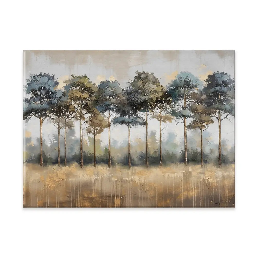 Green And Blue Trees Canvas Print Green And Blue Trees Canvas Print wall art product Creative Studio - Independent