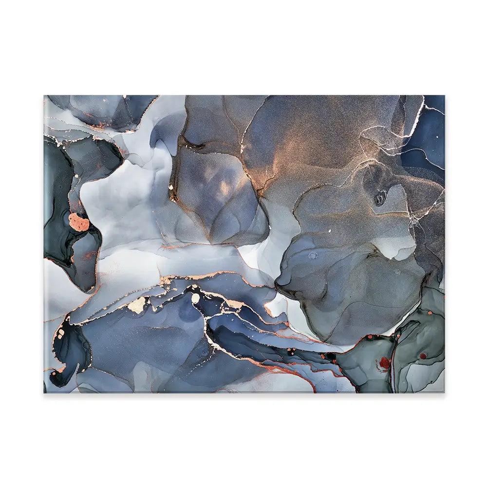 Grey And Blue Marble Canvas Print Grey And Blue Marble Canvas Print wall art product djero.adlibeshe yahoo.com / Shutterstock