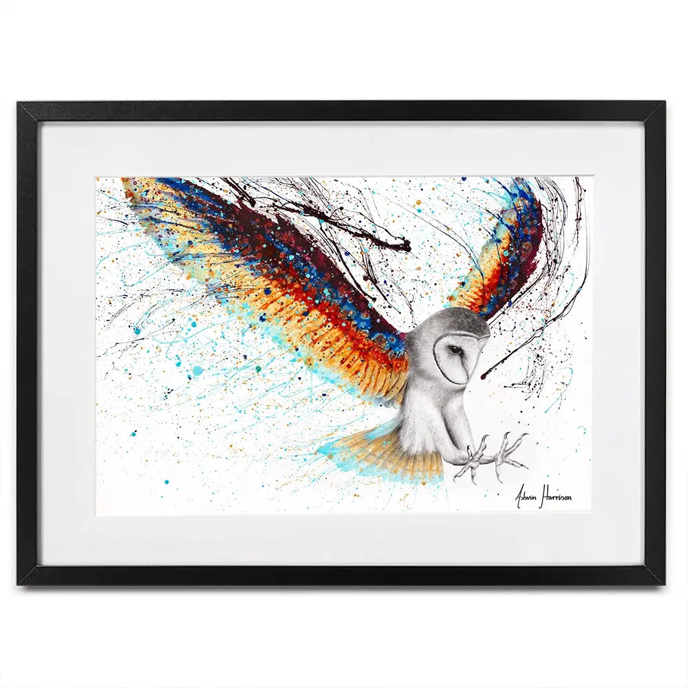 Guardian Owl Framed Art Print Guardian Owl Framed Art Print wall art product Ashvin Harrison
