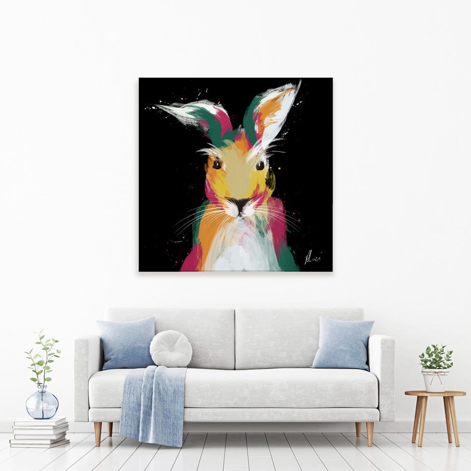 Hare 1 Canvas Print wall art product Aimee Linzi