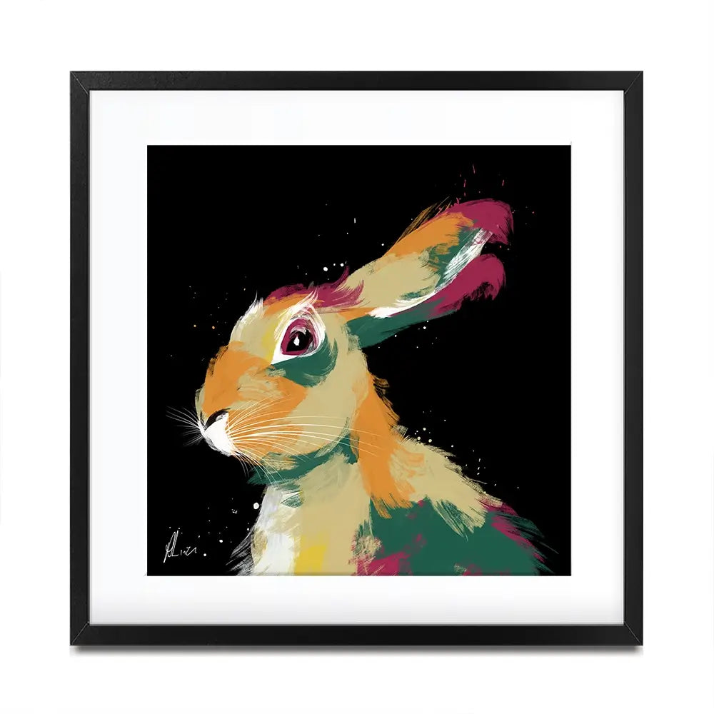 Hare 2 Framed Art Print Hare 2 Framed Art Print wall art product Aimee Linzi