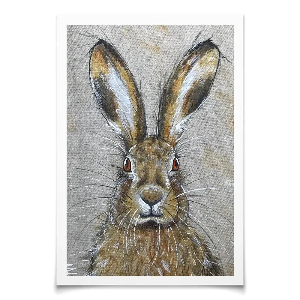 Harriet The Hare Art Print Harriet The Hare Art Print wall art product Jane Brookshaw