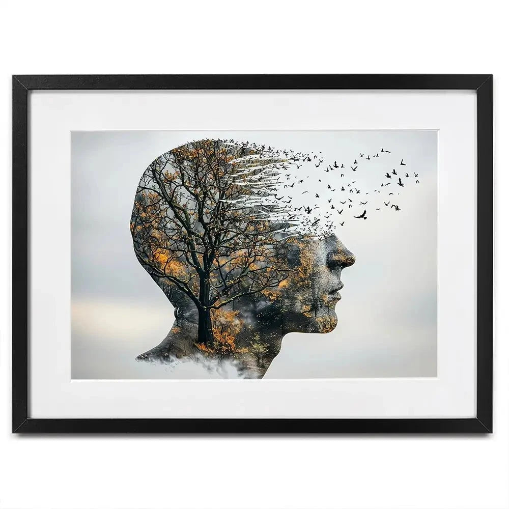Headspace Framed Art Print Headspace Framed Art Print wall art product David Alexander Elder